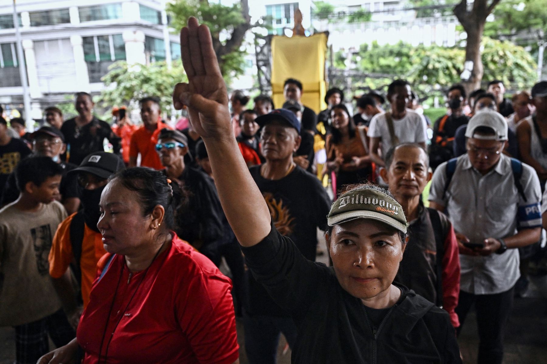 thailand vote protester