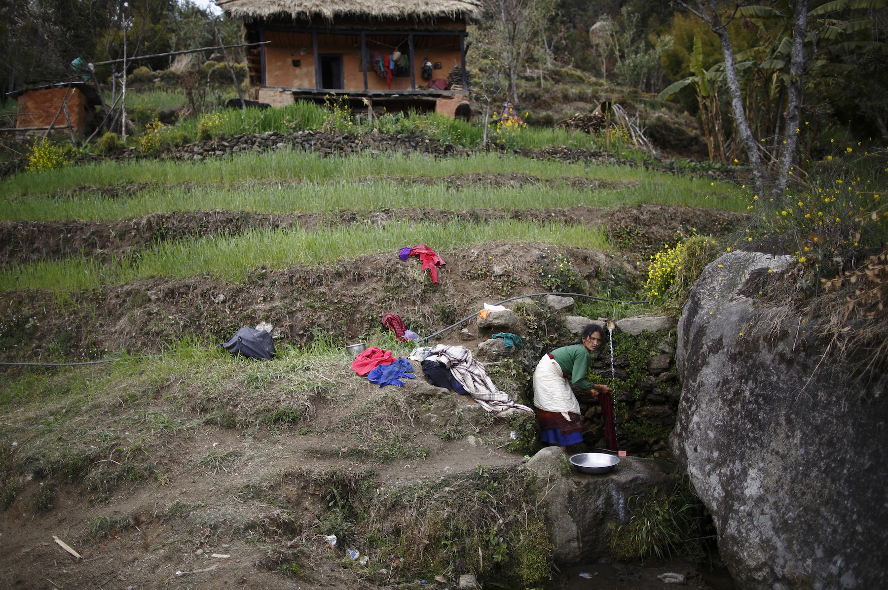 nepal girl period wash chhauppadi