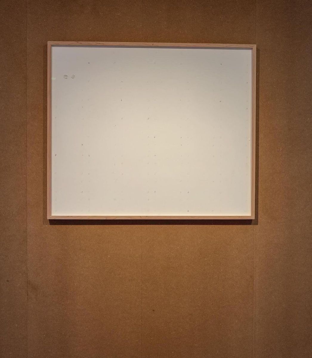 artwork of Jens Haaning blank canva Kunsten Museum