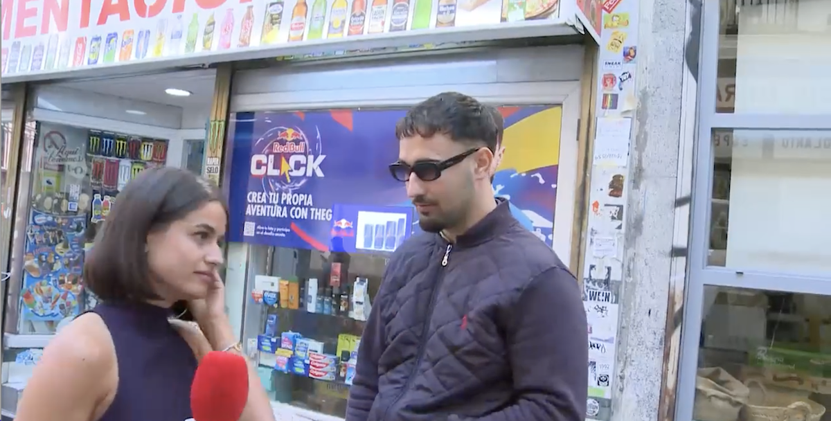 isa balado spain reporter groped butt