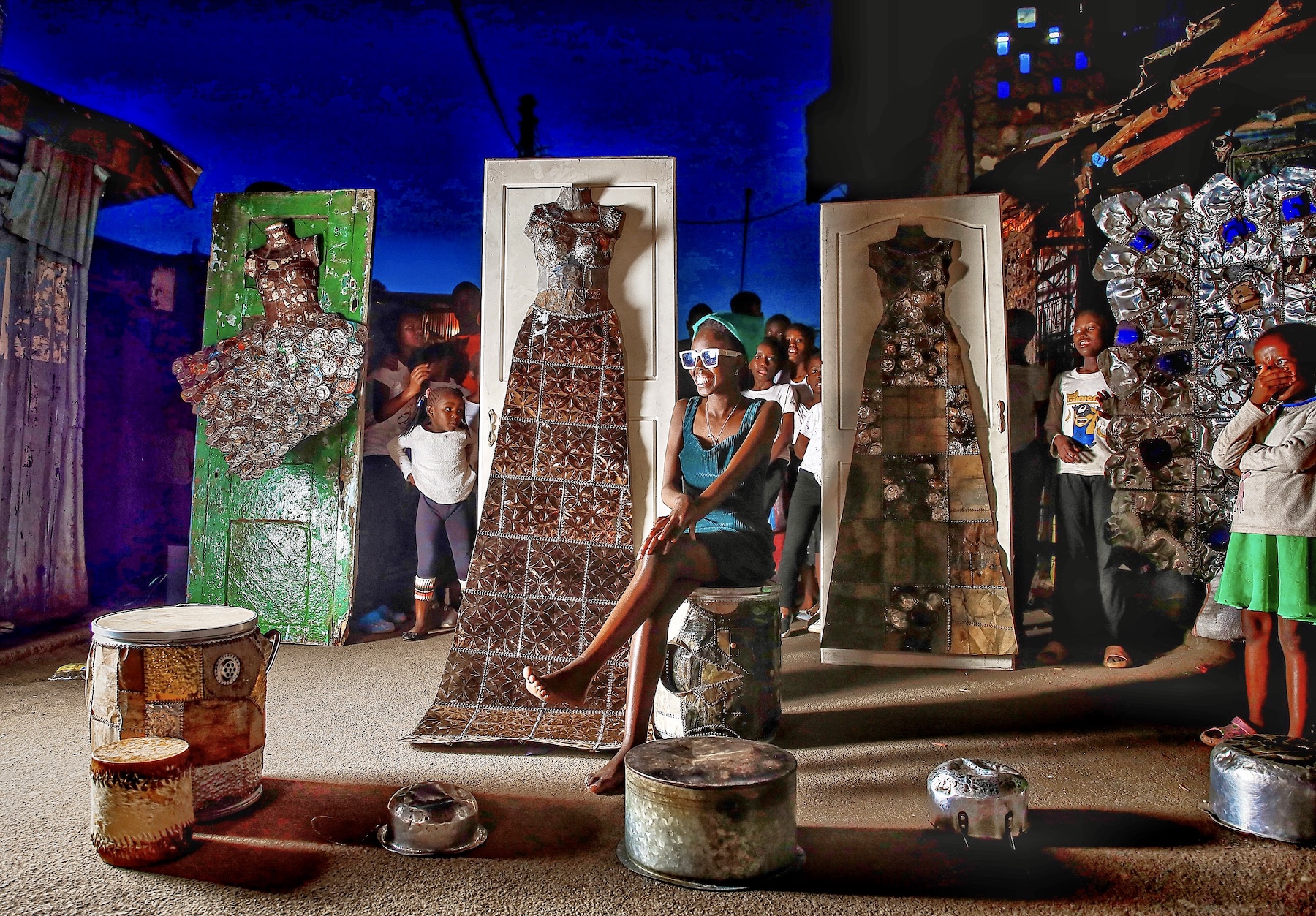 kenya nairobi youth art project