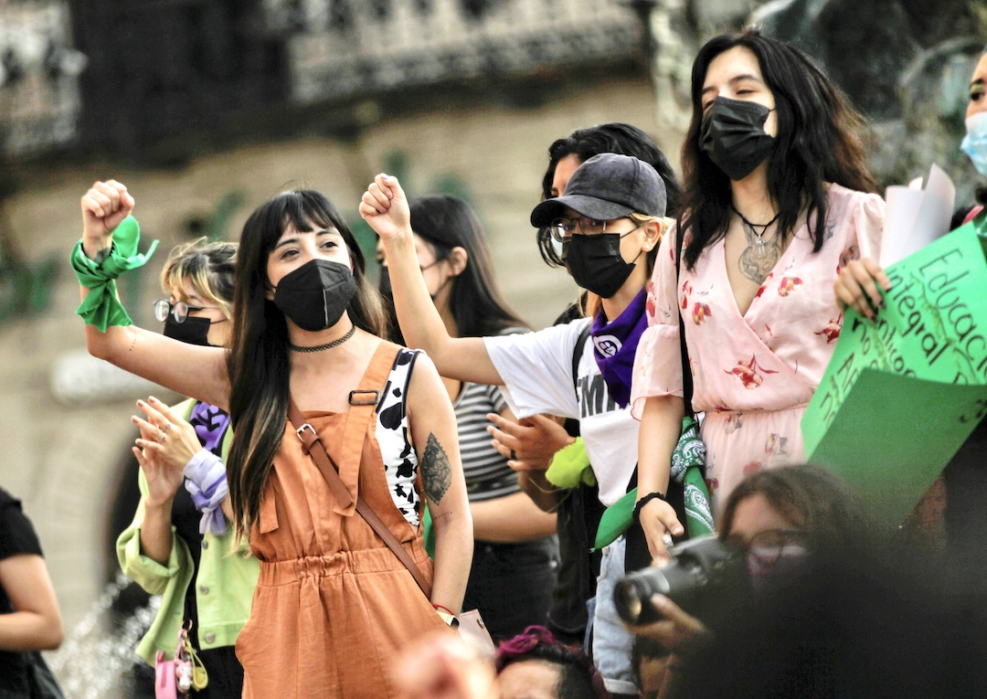 mexico abortion rights protest decriminalized