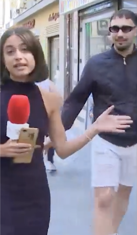 spain reporter isa balado harassed