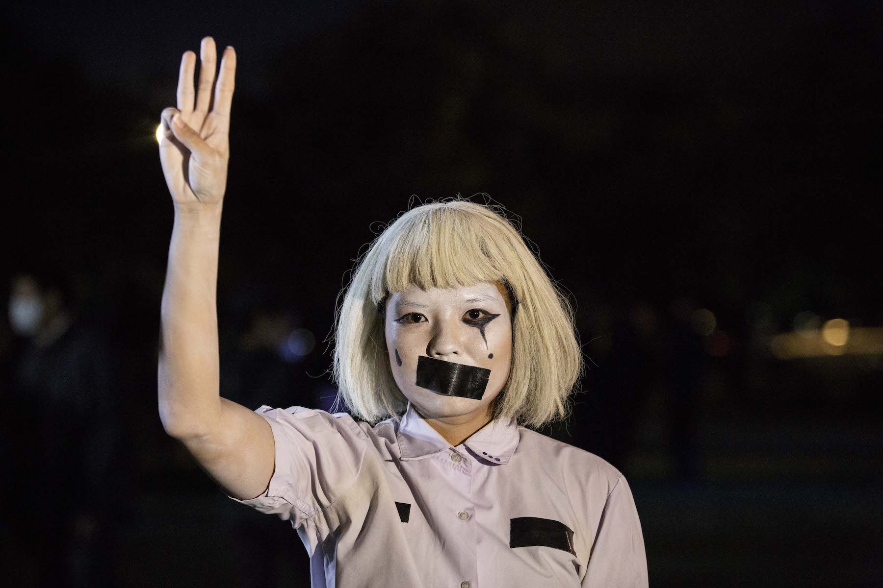 Thailand students protesters called for dissolution of military backed government