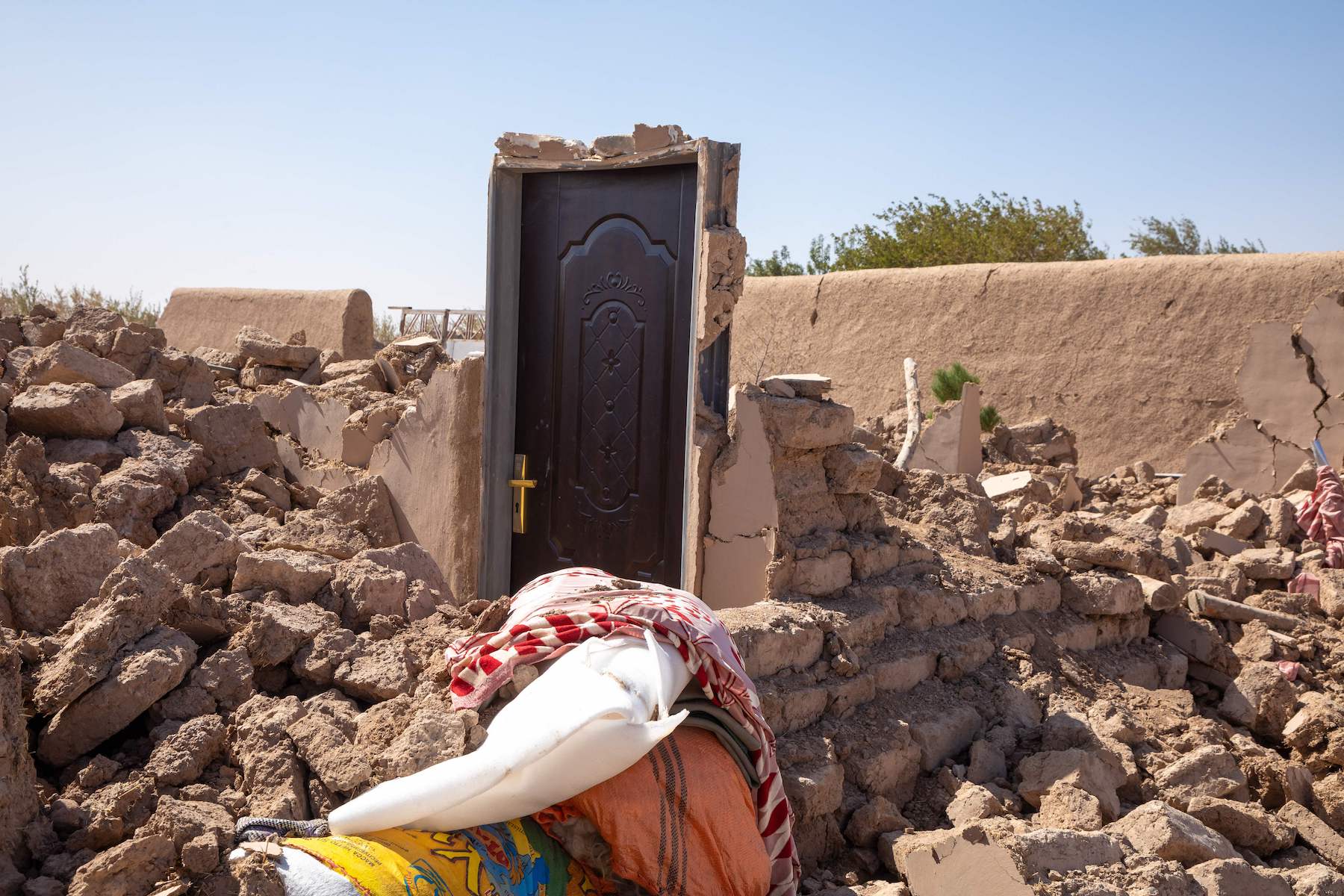 2023 afghanistan herat massive earthquake ruined houses and buildings