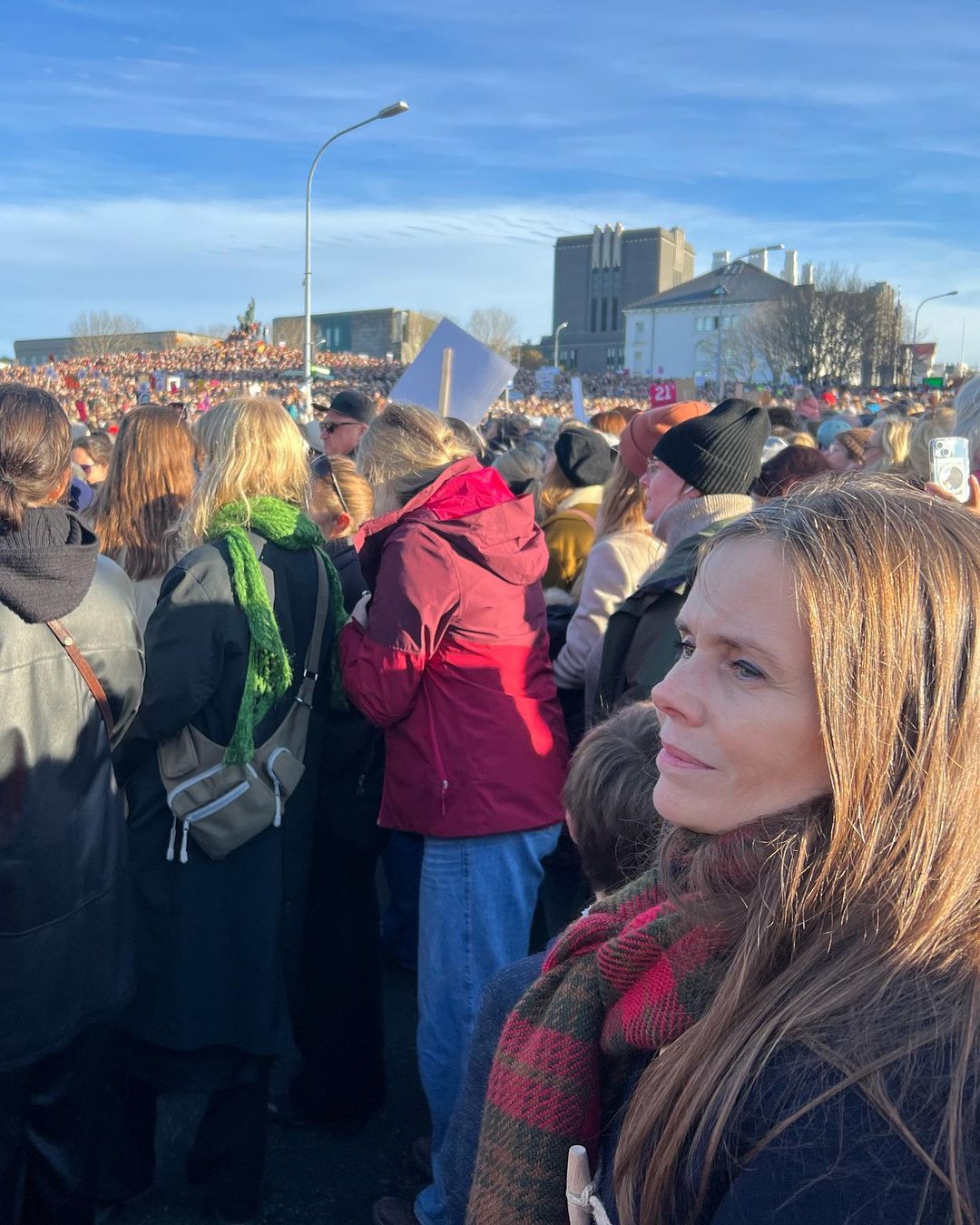 Katrín Jakobsdóttir women strike iceland
