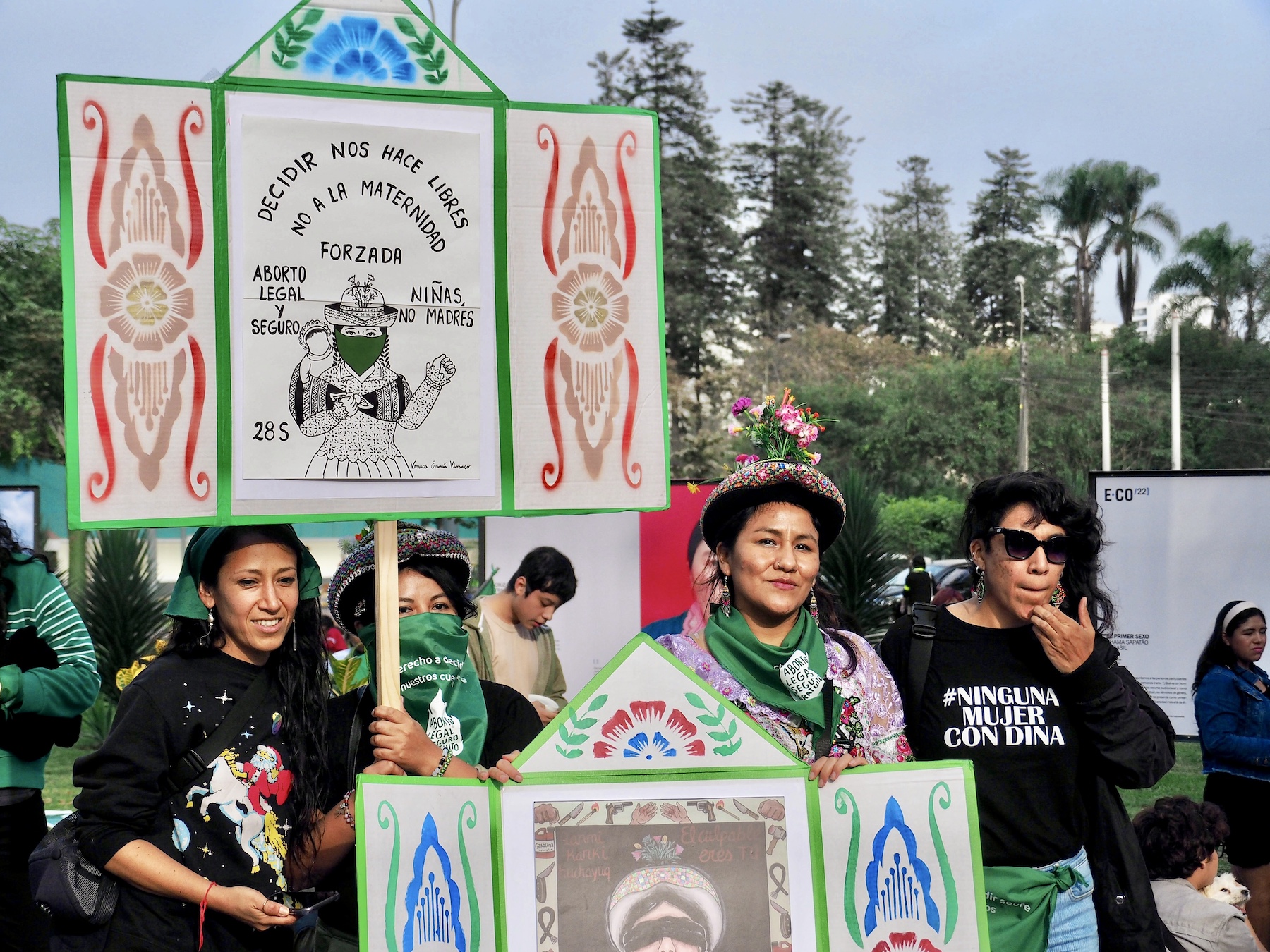 peru indigenous women abortion protest
