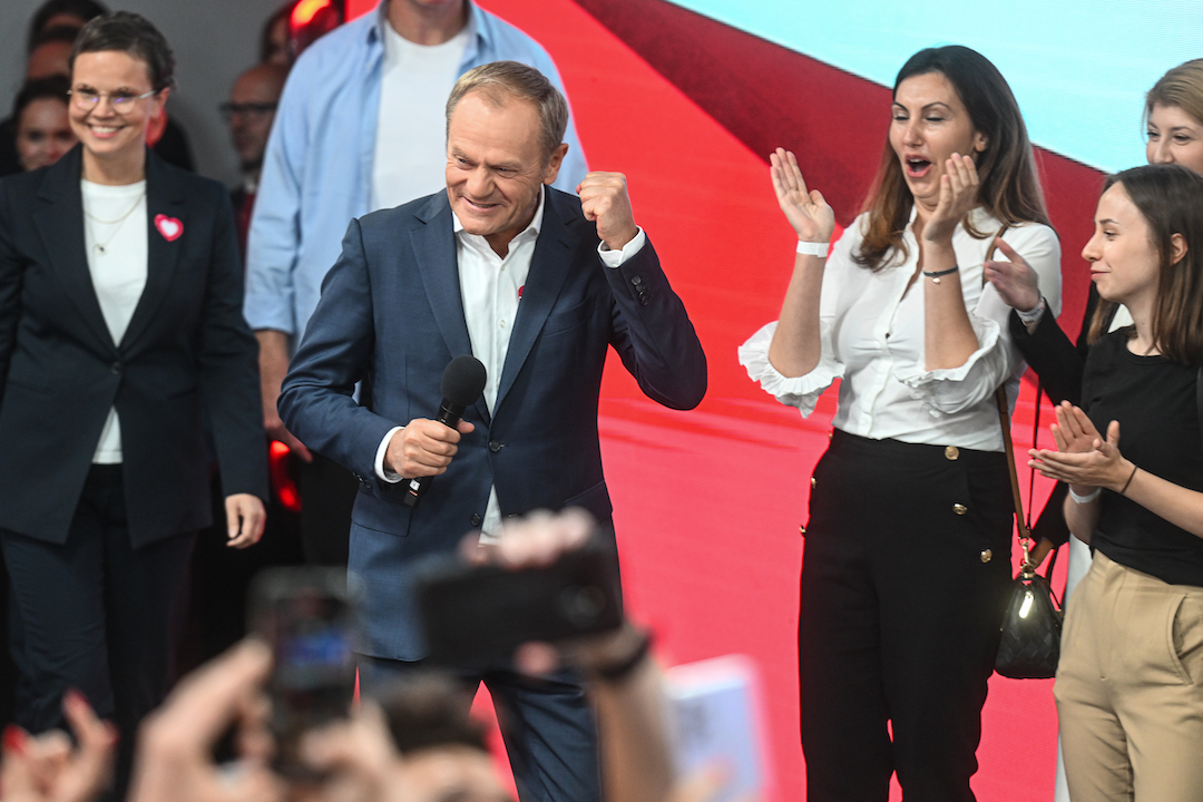 poland donald tusk civic platform election win