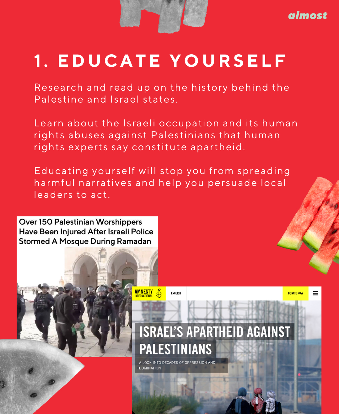 help gaza educate learn