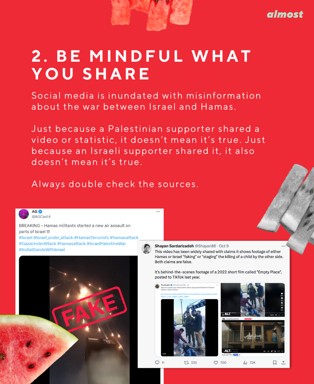 help gaza fact check misinformation