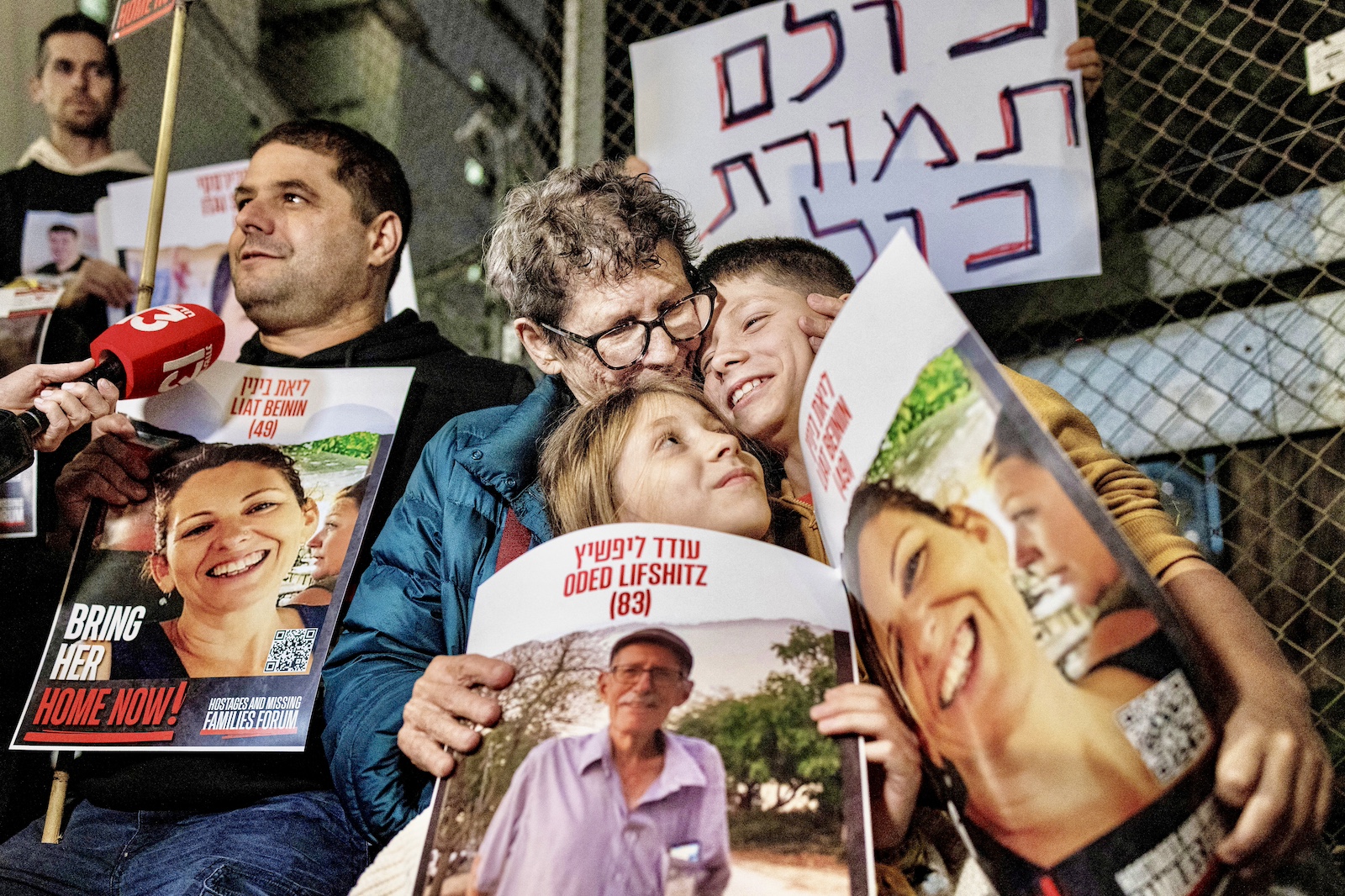Israel freed hostage Yocheved Lifshitz