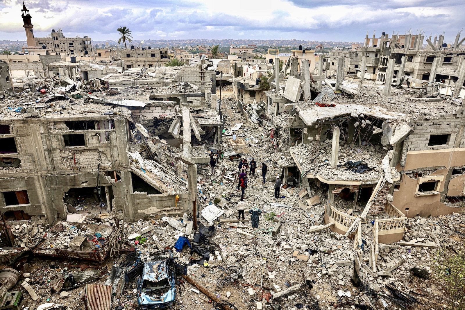 Israeli strikes on Khuzaa