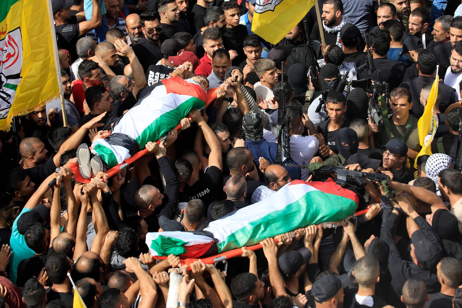 palestine gaza Jihad Saleh and Mohammed Abu Zer