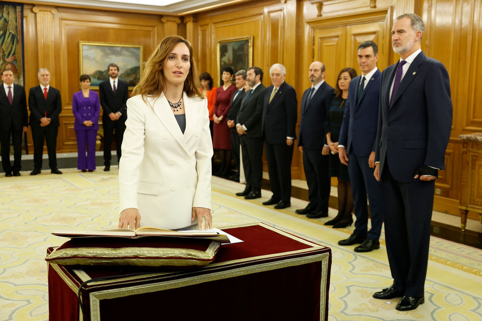 Spain Minister of Health Monica Garcia