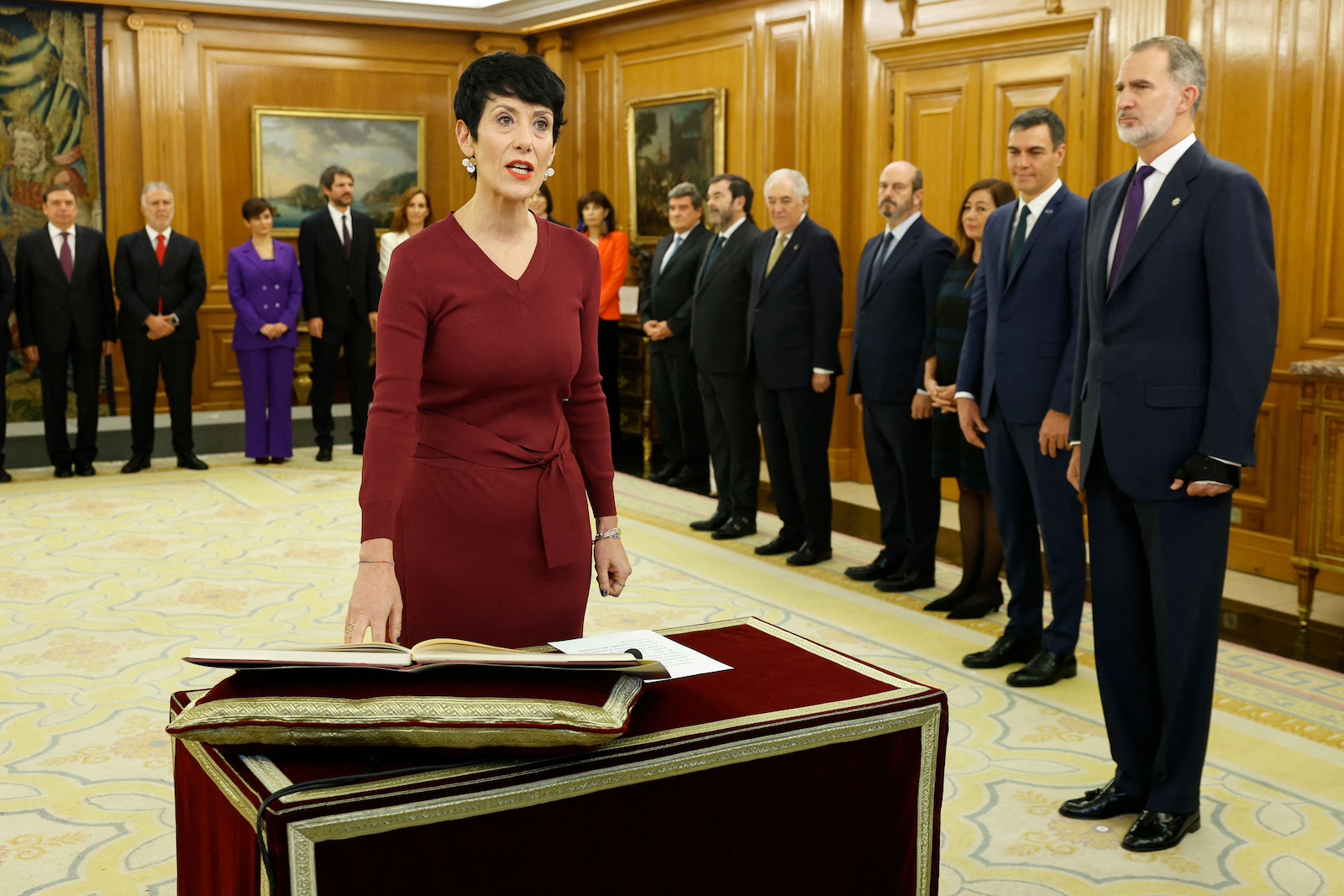 Spain Minister of Social Security Elma Saiz