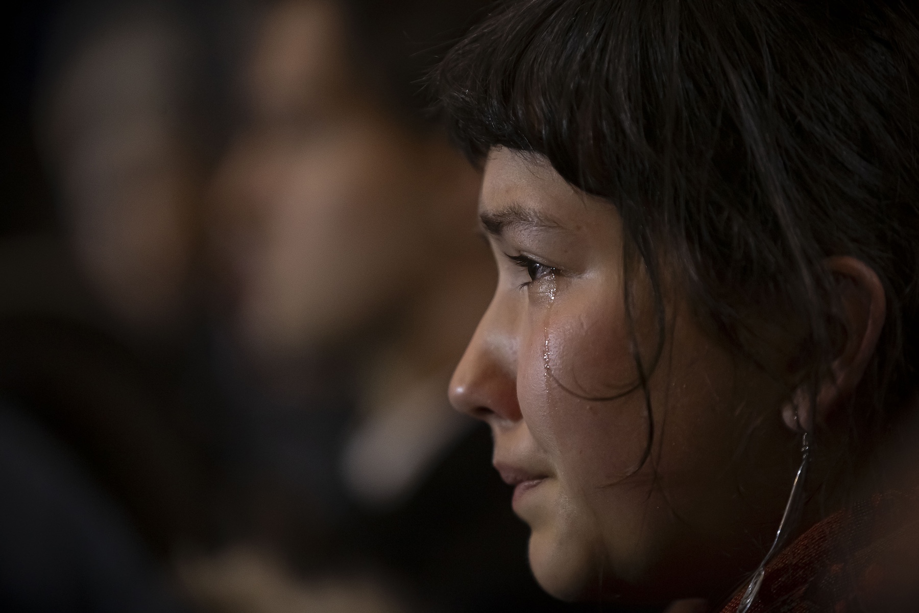 woman mourning charles university prague