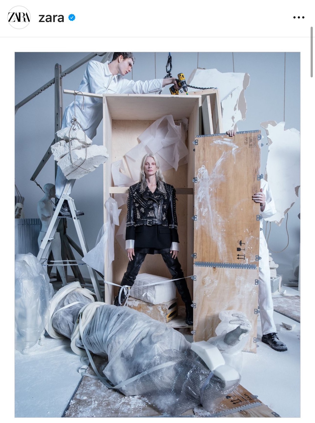 zara instagram campaign