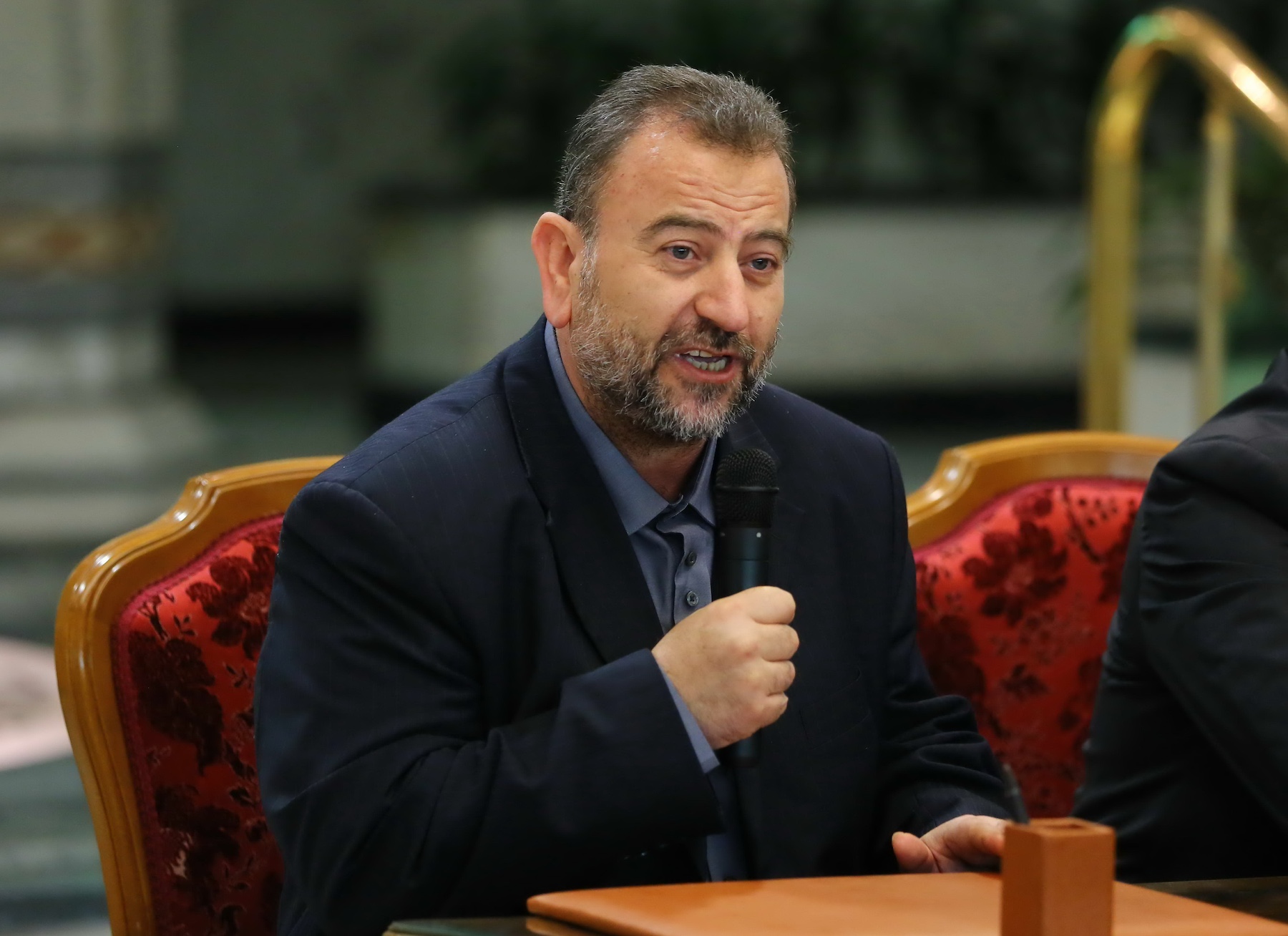 Deputy Movement political Bureau Saleh Al Arouri