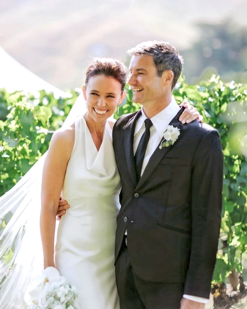 Former New Zealand Prime Minister Jacinda Ardern married gayford