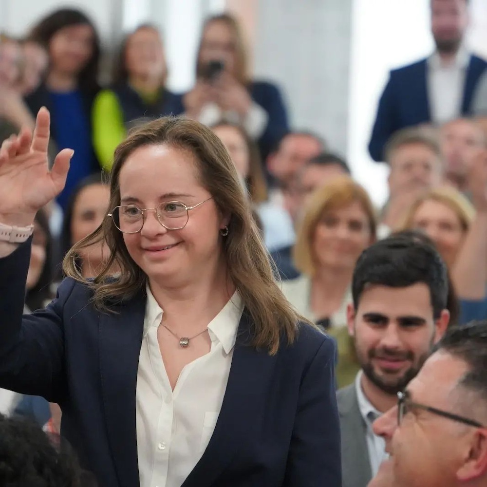 Mar Galcerán first spain lawmaker with down sydrome
