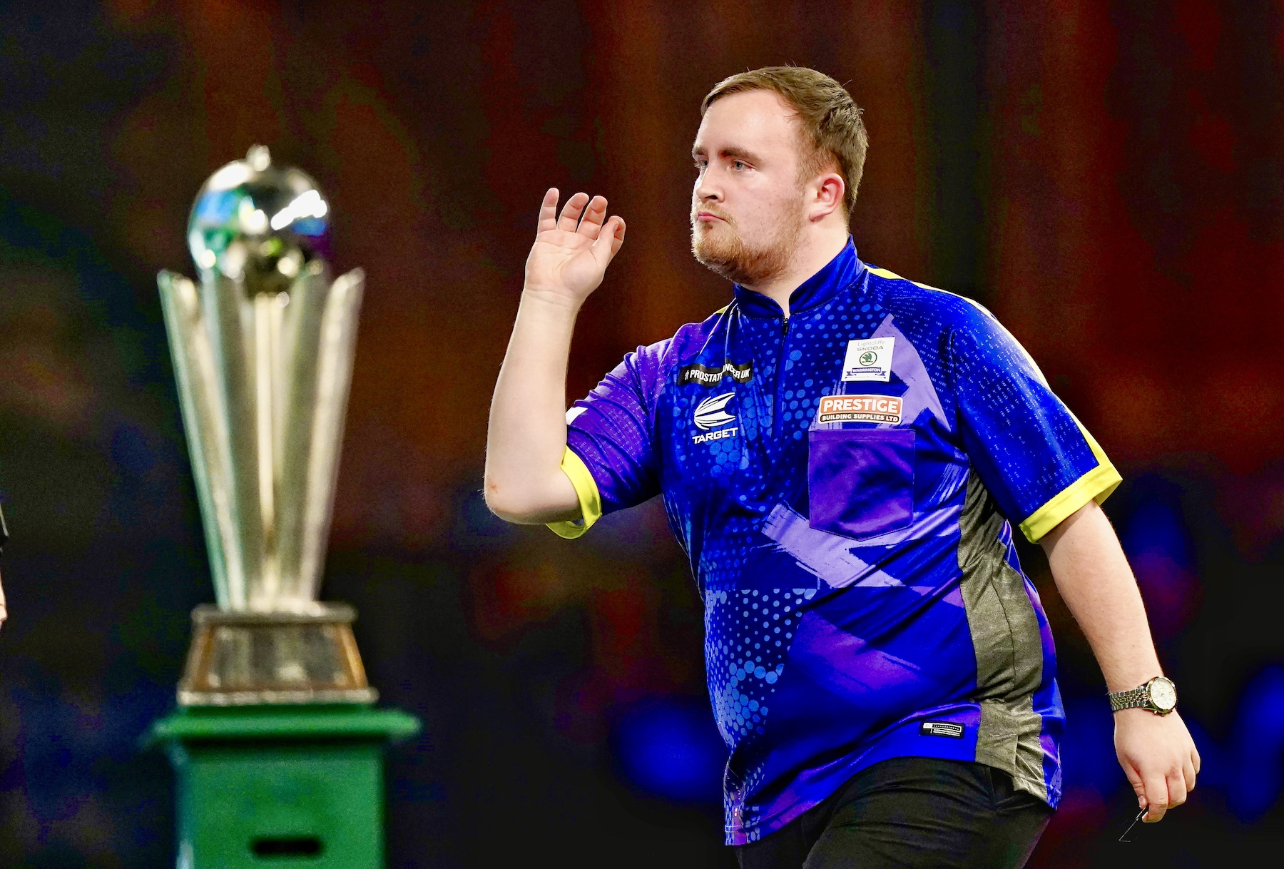 paddy power world darts youngest winner Luke Littler