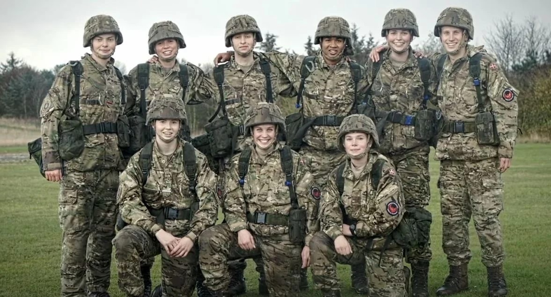 demark women solider military