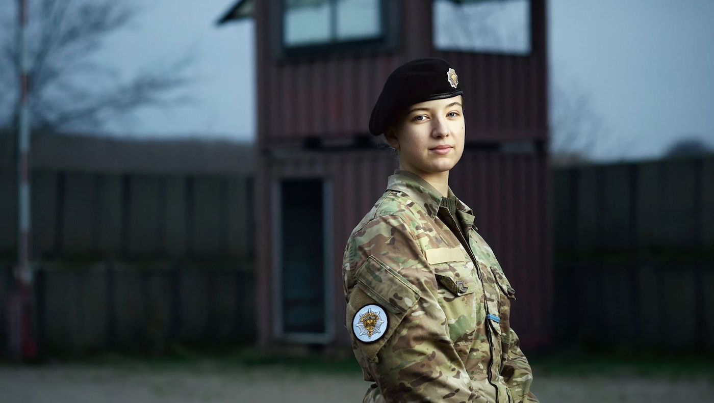 women solider denmark