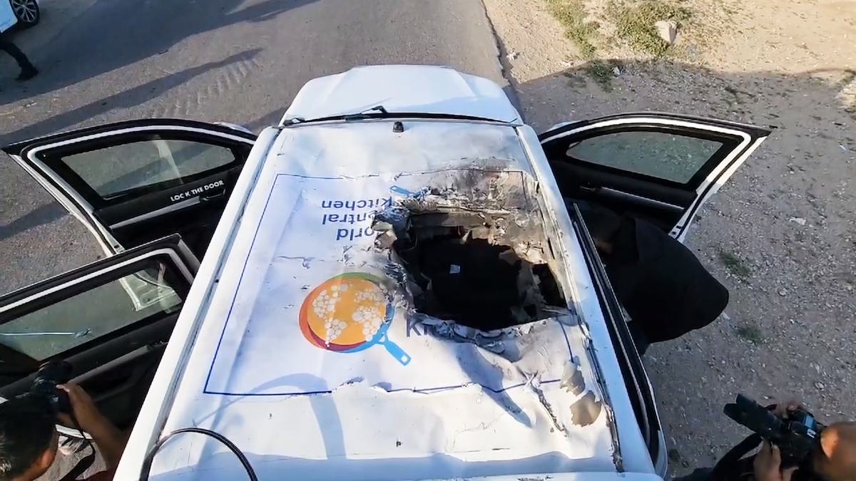 israel killed world central kitchen aid workers gaza