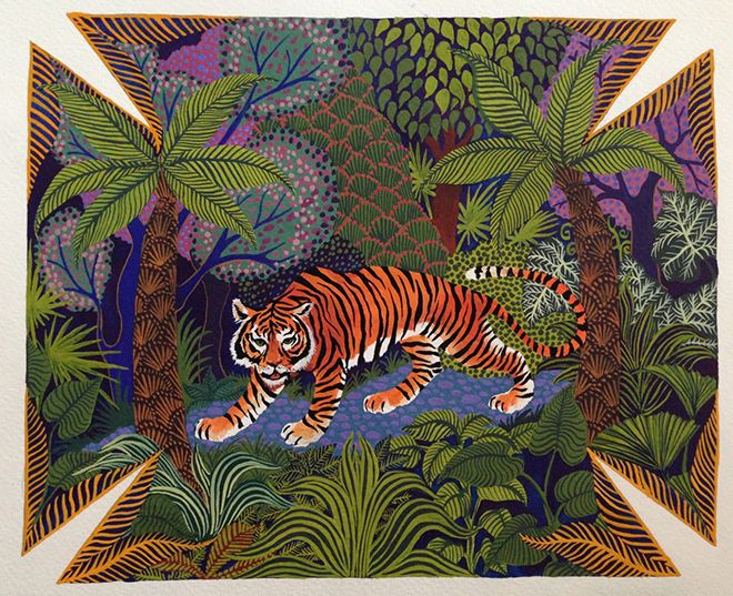 The illustrator behind Hermès’ silk scarf designs