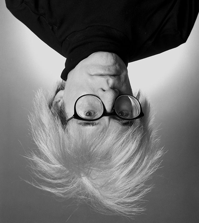 portada Andy Warhol upside down