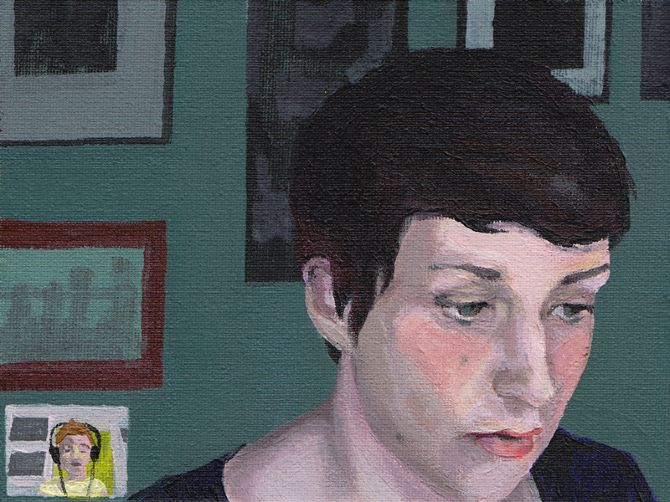 Screen-Face, by Elisa Perez