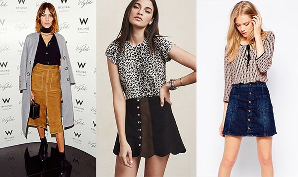 How to wear the 70's skirt