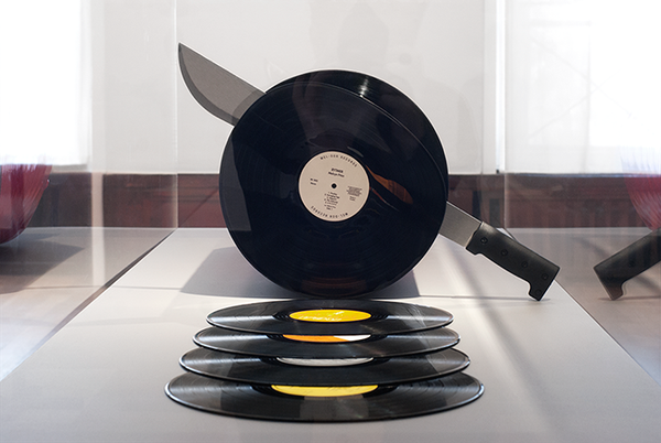 Vinyl sausage for breakfast