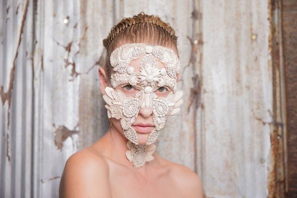 Hybrid beauty: of jewelled faces and masks