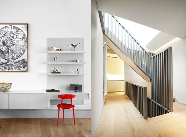 Victorian apartment receives a modern make-over