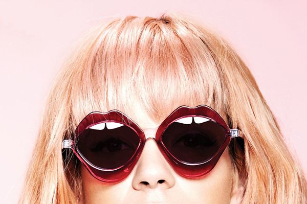 Lily Allen, the Girl Behind the Glasses’ of House of Holland