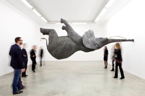 Daniel Firman’s gravity-defying elephants