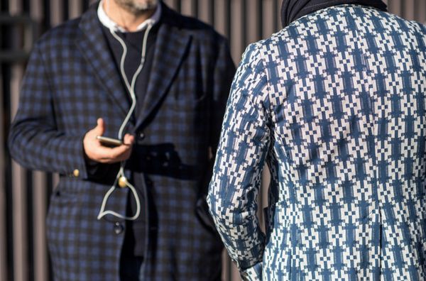 Smokin’ menswear style at Pitti Uomo