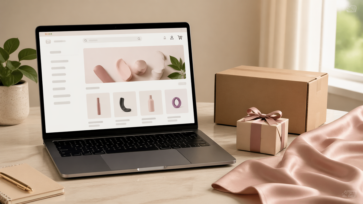 Lovehoney voucher codes savings article with discreet online shopping concept