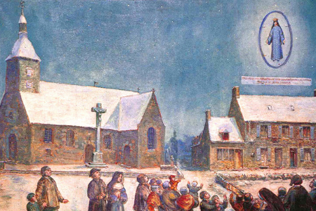 Il y a 150 ans, le ciel s’est ouvert à Pontmain