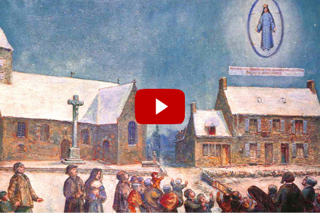 Très beau sermon pour les 150 ans de Pontmain