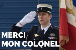 Merci, mon Colonel