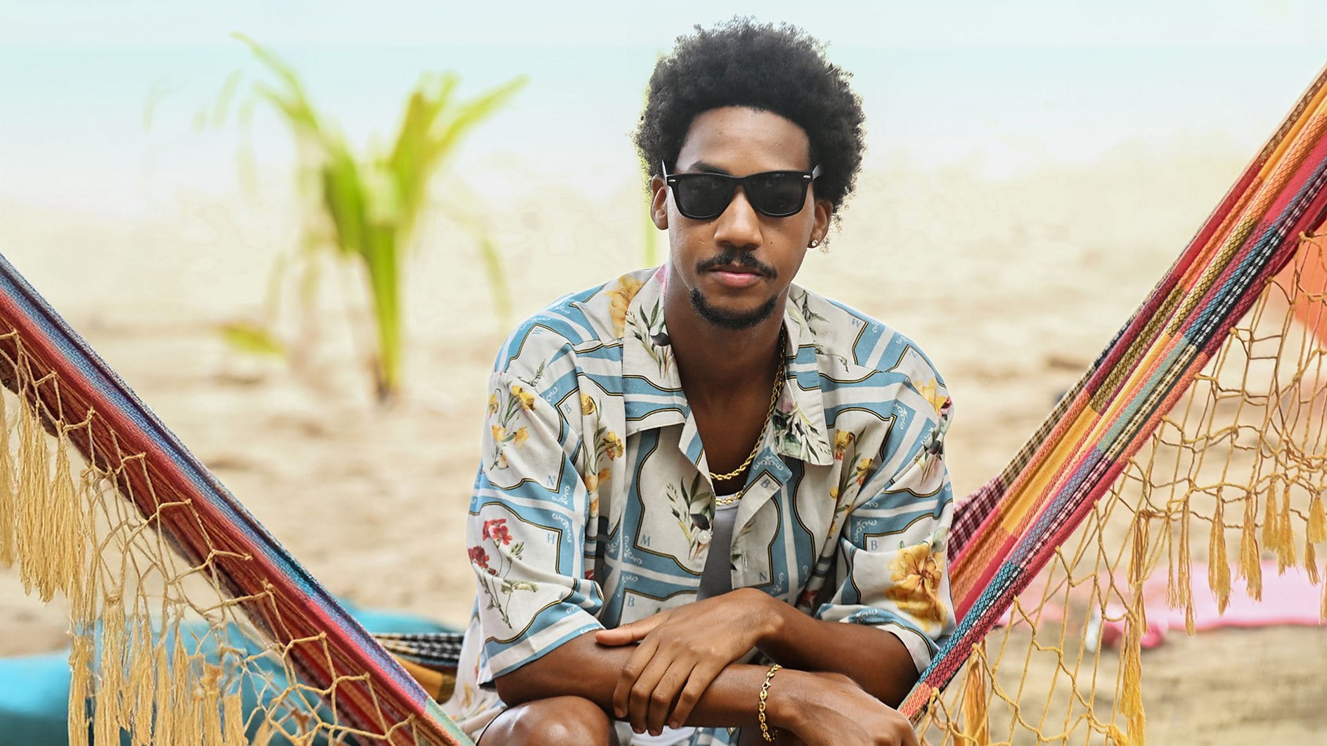 Shaquille Ali-Yebuah as PC Sebastian Rose in 'Death in Paradise' Season 15
