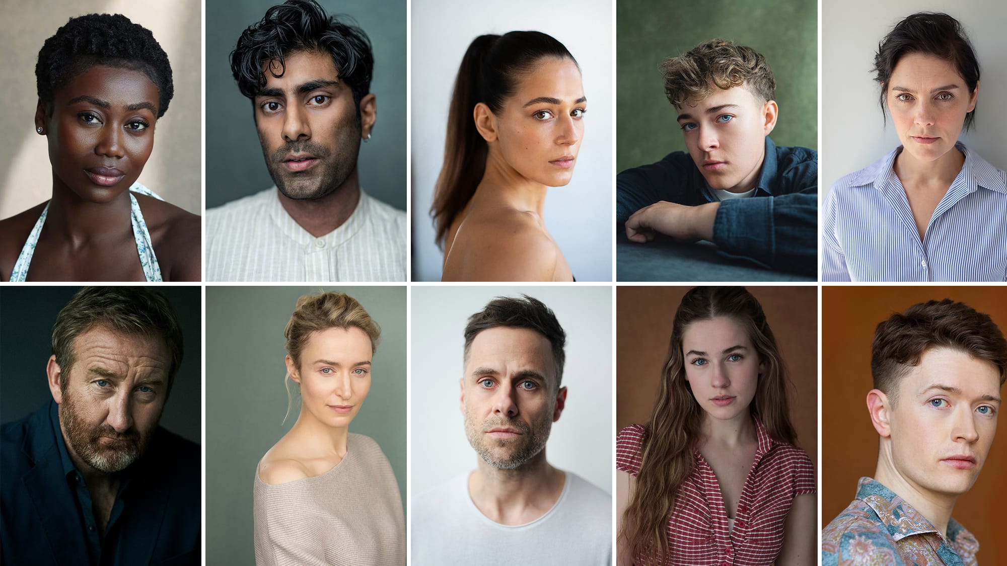 Adwoa Akoto, Rishi Rian, Carlotta Banat, Ellis Elijah, Annabel Scholey, Jamie Kenna, Deirdre Mullins, Jay Taylor, Evie Coles, and Josh Barrow make up the cast of 'Winter' 
