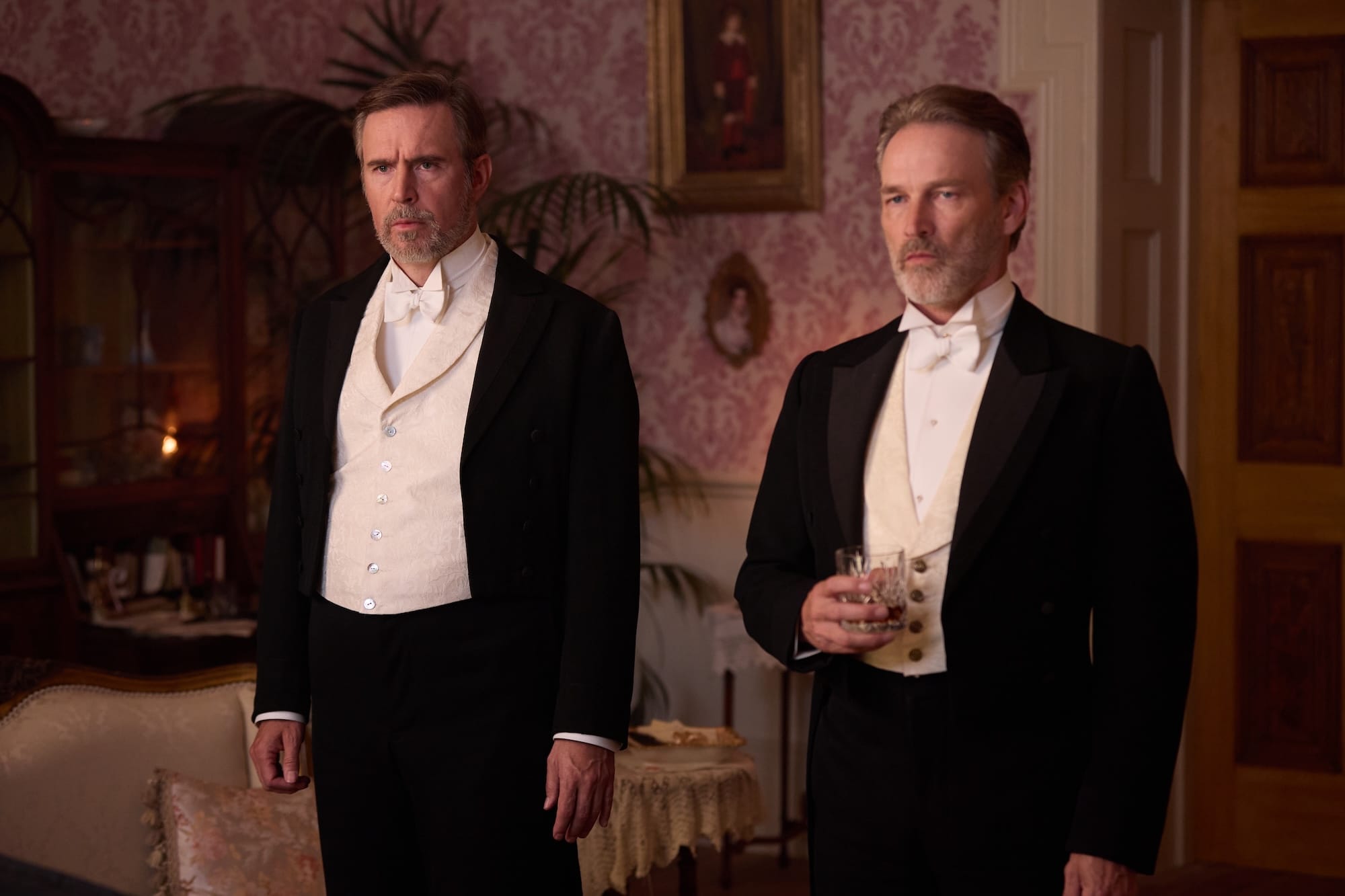 Jack Davenport and Stephen Moyer in "The Forsytes" 