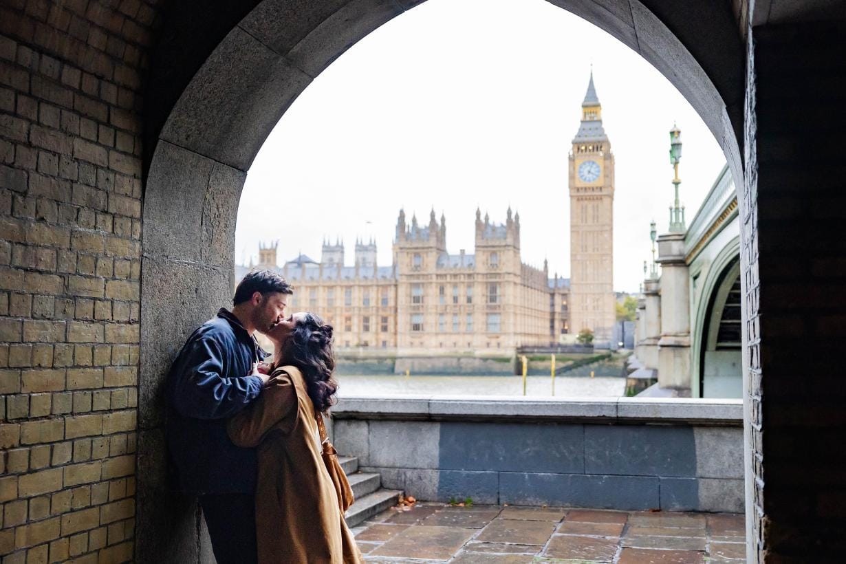 Samuel Bottomley and Lara Ricote in 'Break Clause' 
