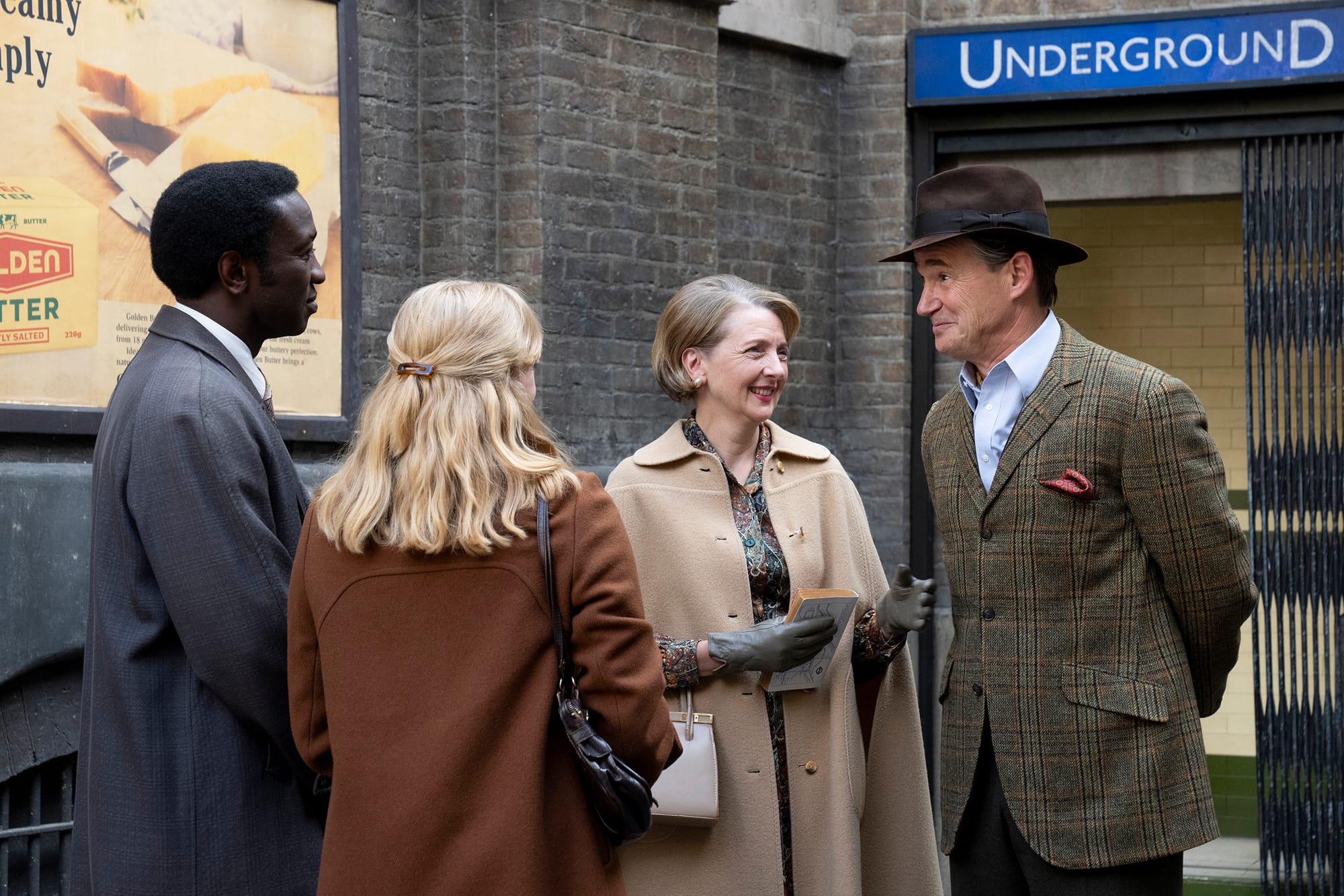 Zephryn Taitte, Natalie Quarry, Natasha Joseph, and David Bark-Jones in 'Call the Midwife' Season 15