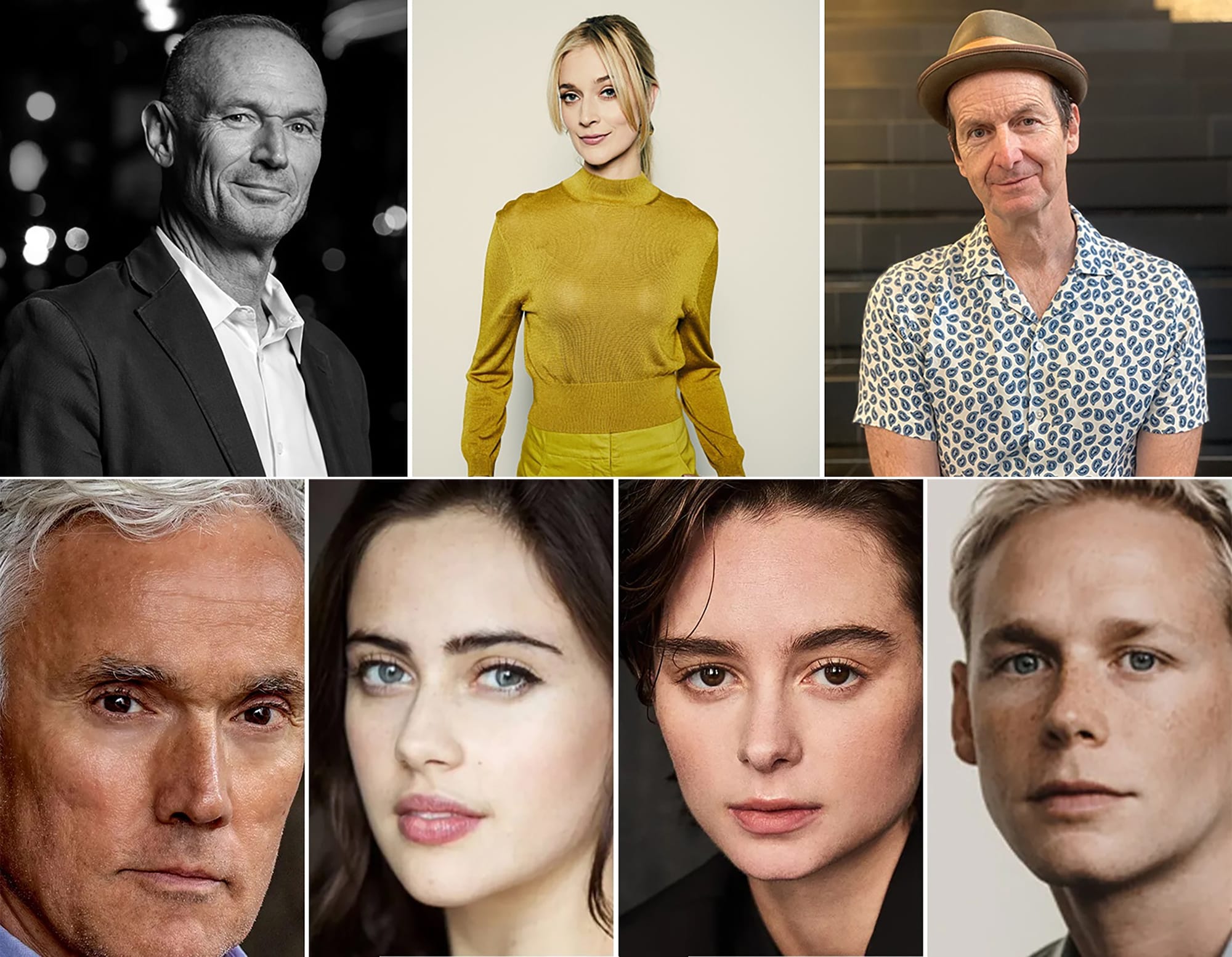 Toby Huss, Caitlin Fizgerald, Denis O’Hare, Ben Miles, Lydia Peckham, Saura Lightfoot-Leon, and Cole Doman