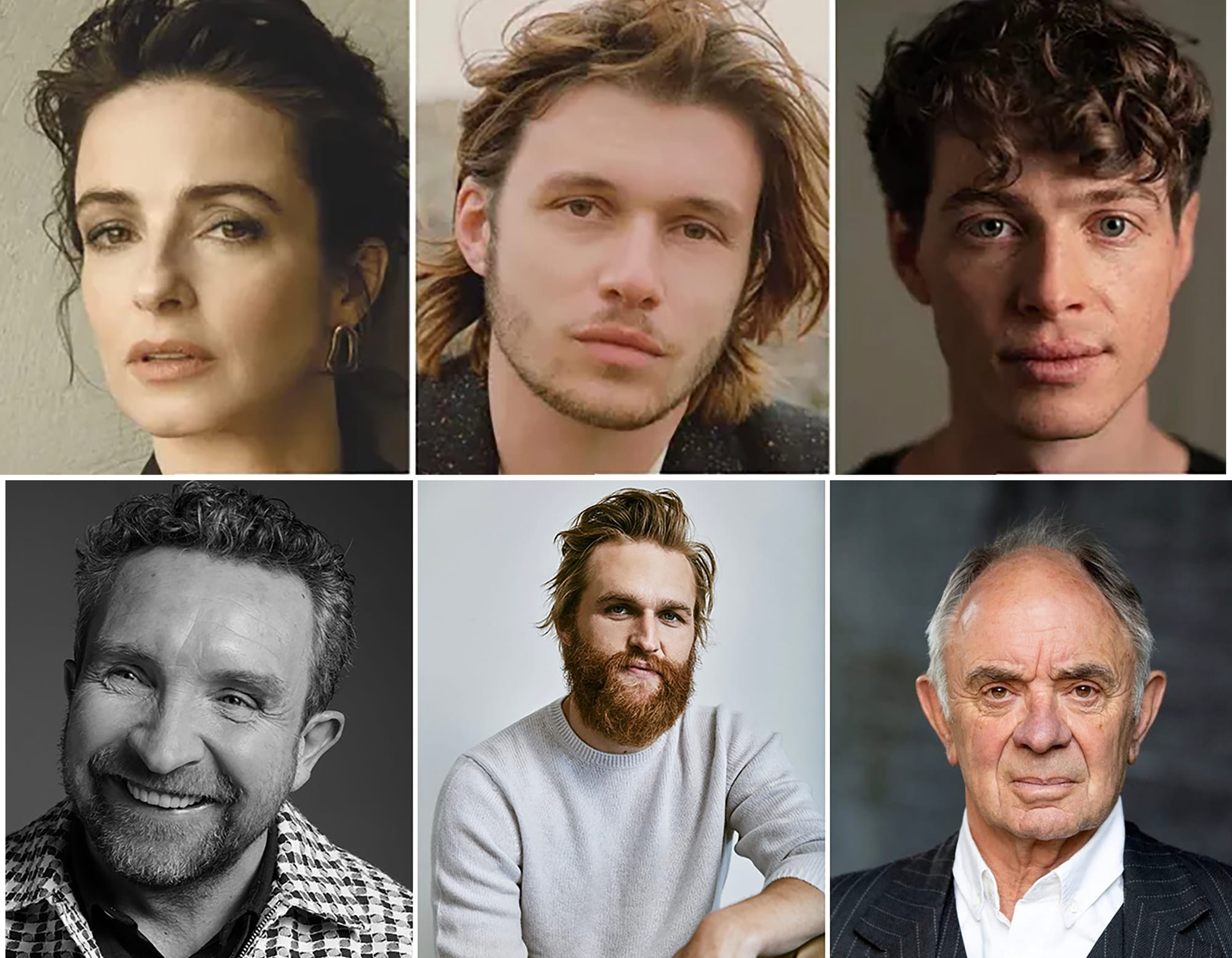 Laura Donnelly, Nick Robinson, Joshuah Melnick, Eddie Marsan, Wyatt Russell, and Robin Soans 