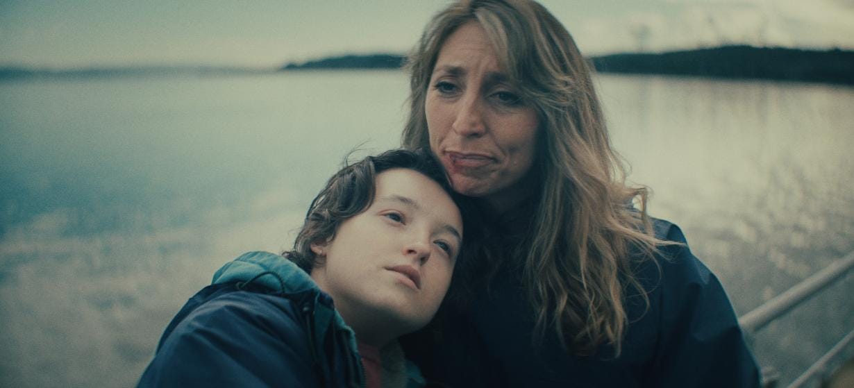 Bella Ramsay and Daisy Haggard in 'Maya' 